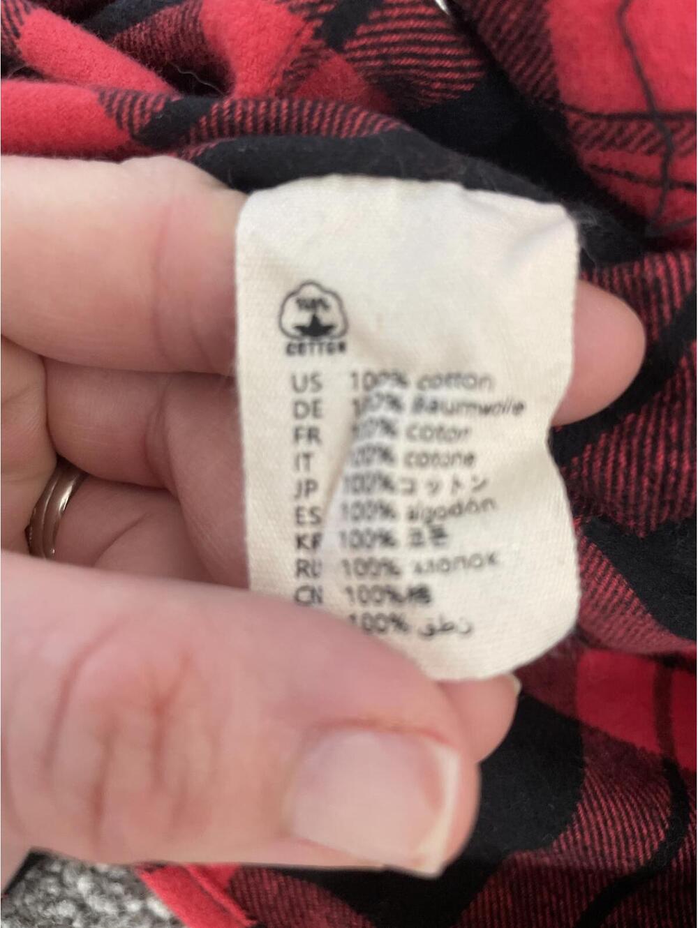 SALE Dubnik Men's Plaid Flannel Shirts Large Red Green Cotton Work - Picture 7 of 9